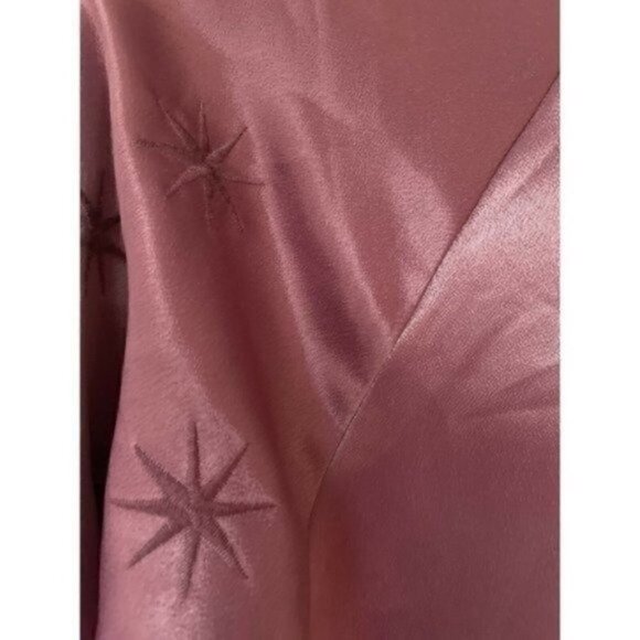 Ballet Core Honey Punch Silky Cardigan Jacket Mauve Women’s Size Medium Spring - Picture 7 of 12